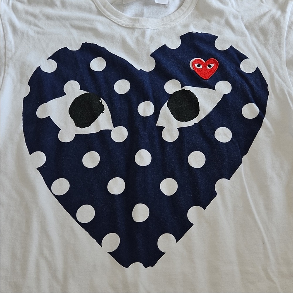 Comme des Garçons PLAY Tshirt - Picture 2 of 8